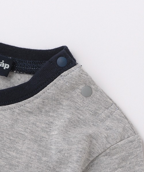 kladskap（クレードスコープ）の「電車プリント長袖Tシャツ（Tシャツ/カットソー・キッズ・ネイビー/トップグレー・100cm/130cm/120cm/110cm/80ｃｍ/90cm）」の8枚目の写真