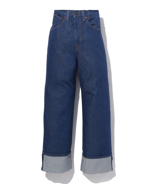 Levi's(リーバイス)の「Levi's(R) RED HIGH LOOSE CUFFED PINE GULCH CREEK(デニムパンツ・レディース・ダークインディゴブルー・27inch/25inch/24inch/26inch/30inch/29inch/23inch/28inch)」の8枚目の写真