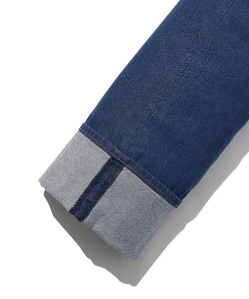 Levi's(リーバイス)の「Levi's(R) RED HIGH LOOSE CUFFED PINE GULCH CREEK(デニムパンツ・レディース・ダークインディゴブルー・27inch/25inch/24inch/26inch/30inch/29inch/23inch/28inch)」の15枚目の写真