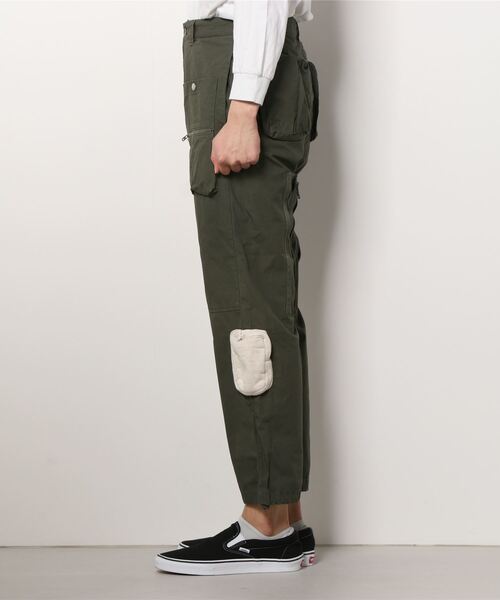 STUDIO SEVEN(スタジオ セブン)の「Cargo Custom Pants【STUDIOSEVEN/スタジオセブン】(カーゴパンツ・メンズ・オリーブ/ネイビー・LARGE/MEDIUM)」の14枚目の写真
