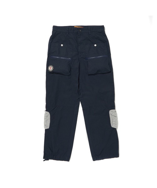 STUDIO SEVEN(スタジオ セブン)の「Cargo Custom Pants【STUDIOSEVEN/スタジオセブン】(カーゴパンツ・メンズ・オリーブ/ネイビー・LARGE/MEDIUM)」の1枚目の写真