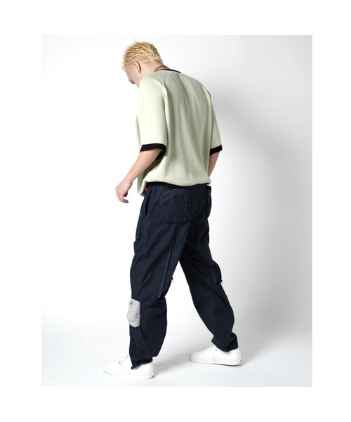 STUDIO SEVEN(スタジオ セブン)の「Cargo Custom Pants【STUDIOSEVEN/スタジオセブン】(カーゴパンツ・メンズ・オリーブ/ネイビー・LARGE/MEDIUM)」の13枚目の写真