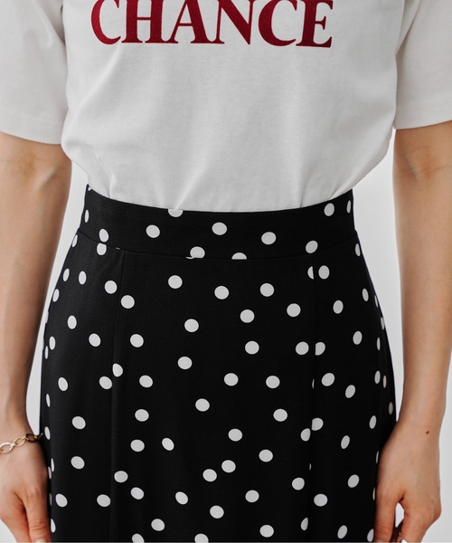 prose verse(プロズヴェール)の「ランダムドットマーメイドスカート(スカート・レディース・ブラック/ライトベージュ・MEDIUM)」の14枚目の写真