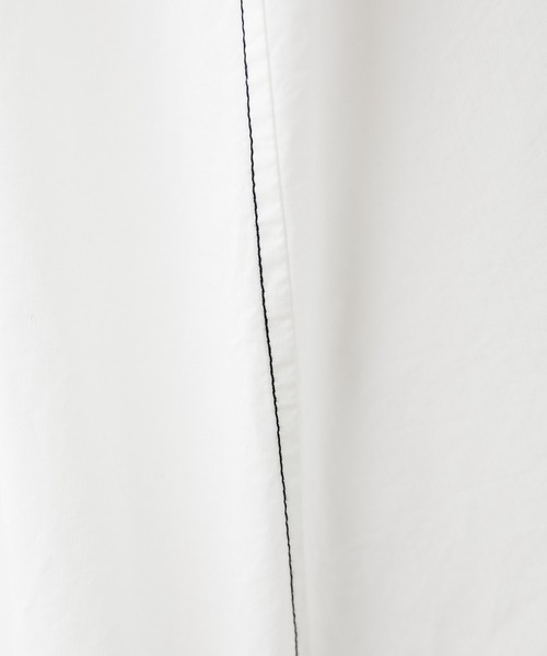 PUAL CE CIN(ピュアルセシン)の「綿テンセル配色ステッチワンピース(ワンピース・レディース・ホワイト/ブラック/ライラック・FREE)」の12枚目の写真