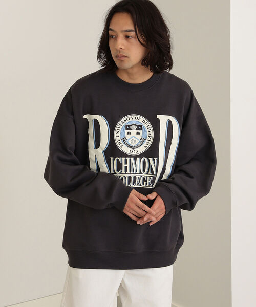 BEAMS カレッジ フェード スウェット BEAMS BEAMS Sweat Crew Neck (Tops Sweatshirts) for sale | BEAMS