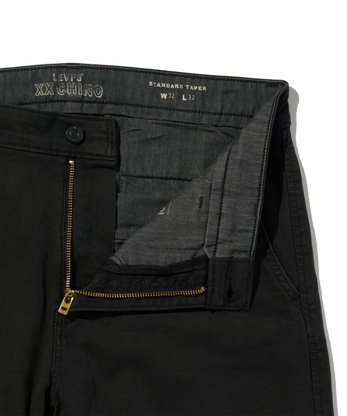 Levi's(リーバイス)の「Levi's/リーバイス XX CHINO スタンダードテーパード(チノパンツ・メンズ・ブラック・W28 L32/W29 L32/W30 L32/W31 L32/W32 L32/W33 L32/W34 L32/W36 L32)」の9枚目の写真
