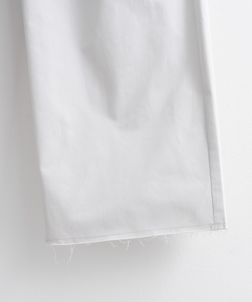 euan.（ユアン）の「euan. カットオフ タック ワイドストレートバギーパンツ（その他パンツ・メンズ・ライトグレー/ブラック/モスグリーン・M/L）」の22枚目の写真