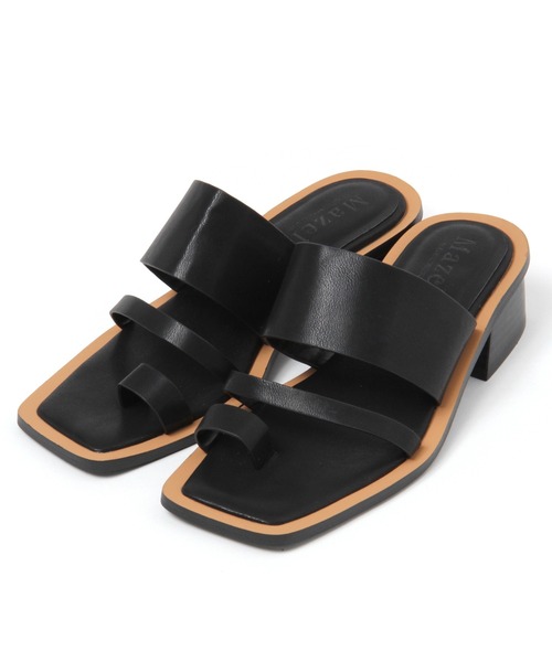 Mazell（マゼル）の「Mazell  / オーバーピースサンダル（サンダル・レディース・ブラック/イエロー系その他2・LL/S/M/L）」の9枚目の写真