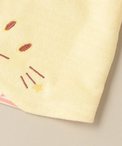 baby cheer(ベイビーチアー)の「ねこ切替半袖Tシャツ(Tシャツ/カットソー・キッズ・ピンク/ブルー・80cm/90cm/110cm/100cm/120cm)」の8枚目の写真