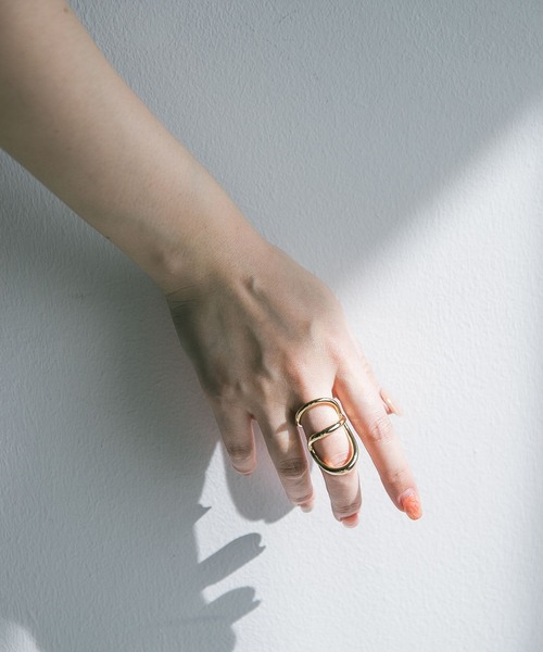 A part by(アパートバイ)の「リボンリング 280487(リング・レディース・シルバー/ゴールド・FREE)」の5枚目の写真