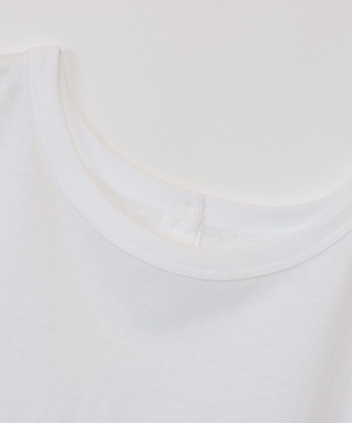 HANES（ヘインズ）の「【Hanes/ヘインズ】レディース HANES UNDIES リサイクルコットン2wayネックドレス（ワンピース・レディース・ホワイト/ブラック/グリーン系その他・FREE）」の21枚目の写真