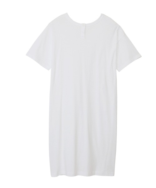 HANES（ヘインズ）の「【Hanes/ヘインズ】レディース HANES UNDIES リサイクルコットン2wayネックドレス（ワンピース・レディース・ホワイト/ブラック/グリーン系その他・FREE）」の13枚目の写真