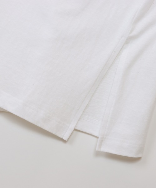 HANES（ヘインズ）の「【Hanes/ヘインズ】レディース HANES UNDIES リサイクルコットン2wayネックドレス（ワンピース・レディース・ホワイト/ブラック/グリーン系その他・FREE）」の9枚目の写真