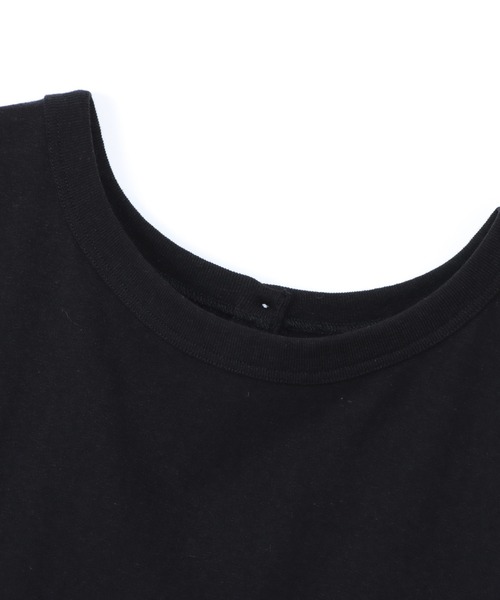 HANES（ヘインズ）の「【Hanes/ヘインズ】レディース HANES UNDIES リサイクルコットン2wayネックドレス（ワンピース・レディース・ホワイト/ブラック/グリーン系その他・FREE）」の22枚目の写真