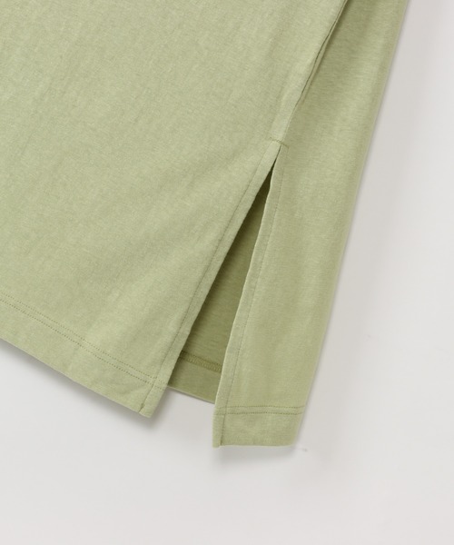 HANES（ヘインズ）の「【Hanes/ヘインズ】レディース HANES UNDIES リサイクルコットン2wayネックドレス（ワンピース・レディース・ホワイト/ブラック/グリーン系その他・FREE）」の11枚目の写真