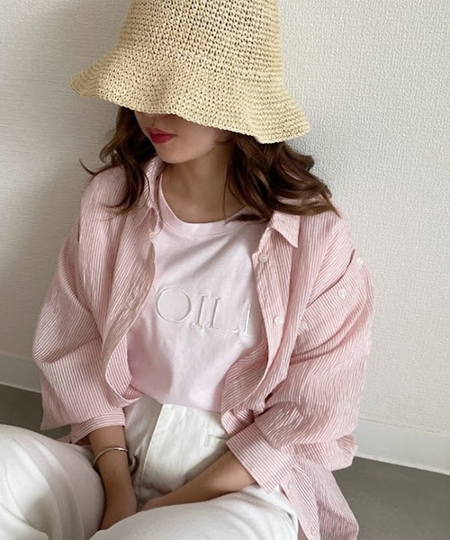 肩あきマルチシアーシャツ