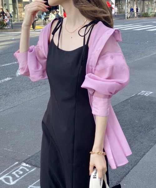 one after another NICE CLAUP肩あきマルチシャツ one after another