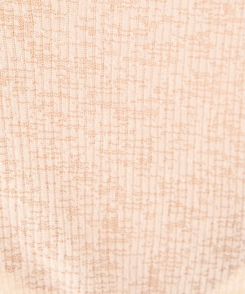 ANGIE（アンジー）の「シアーリブ2WAYメロートップス（Tシャツ/カットソー・レディース・ブラック/オフホワイト/オレンジ/ライトパープル/ケリー・FREE）」の14枚目の写真