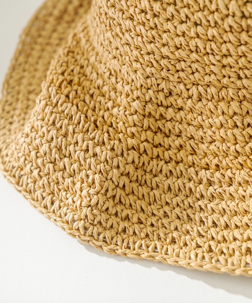 mystic（ミスティック）の「シンプルストローハット（ハット・レディース・ベージュ・FREE）」の10枚目の写真