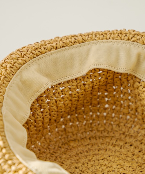 mystic（ミスティック）の「シンプルストローハット（ハット・レディース・ベージュ・FREE）」の11枚目の写真