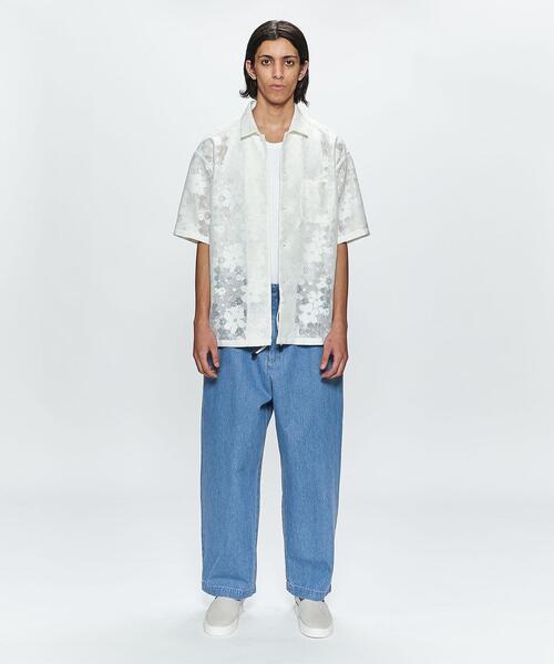 ATHA(アタ)の「<ATHA> FADE DENIM WIDE EASY PANTS/デニムパンツ(デニムパンツ・メンズ・ライトブルー・FREE)」の2枚目の写真