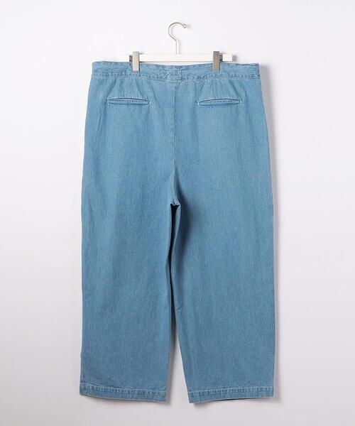 ATHA(アタ)の「<ATHA> FADE DENIM WIDE EASY PANTS/デニムパンツ(デニムパンツ・メンズ・ライトブルー・FREE)」の6枚目の写真