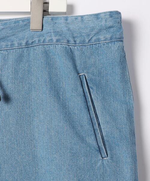 ATHA(アタ)の「<ATHA> FADE DENIM WIDE EASY PANTS/デニムパンツ(デニムパンツ・メンズ・ライトブルー・FREE)」の10枚目の写真