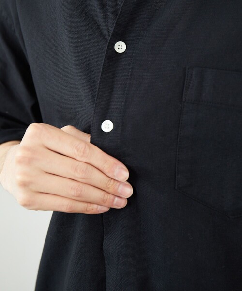 FREAK'S STORE（フリークスストア）の「COASTWIDE/コーストワイド パナマ スキッパーシャツ（シャツ/ブラウス・メンズ・ホワイト/ブラック/ベージュ/グレイッシュベージュ/ブルー系その他・SMALL/MEDIUM/LARGE）」の16枚目の写真