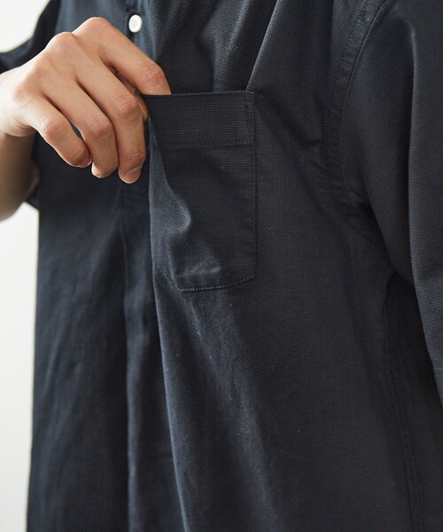 FREAK'S STORE（フリークスストア）の「COASTWIDE/コーストワイド パナマ スキッパーシャツ（シャツ/ブラウス・メンズ・ホワイト/ブラック/ベージュ/グレイッシュベージュ/ブルー系その他・SMALL/MEDIUM/LARGE）」の12枚目の写真