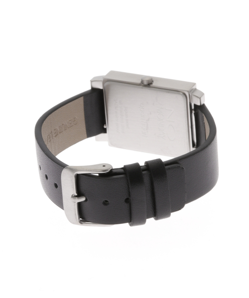 NO Monday（ノーマンデー）の「NO MONDAY Open Heart SilverBlack 46201 34x28mm【 ウォッチ 】（アナログ腕時計・レディース・シルバー・FREE）」の4枚目の写真