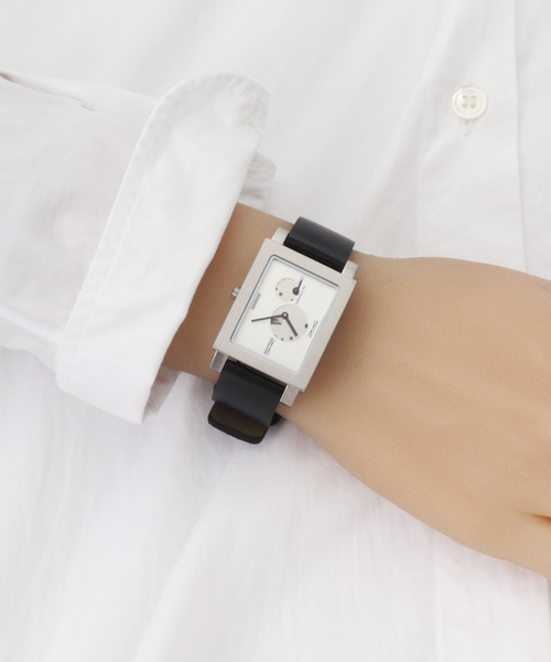 NO Monday（ノーマンデー）の「NO MONDAY Open Heart SilverBlack 46201 34x28mm【 ウォッチ 】（アナログ腕時計・レディース・シルバー・FREE）」の8枚目の写真