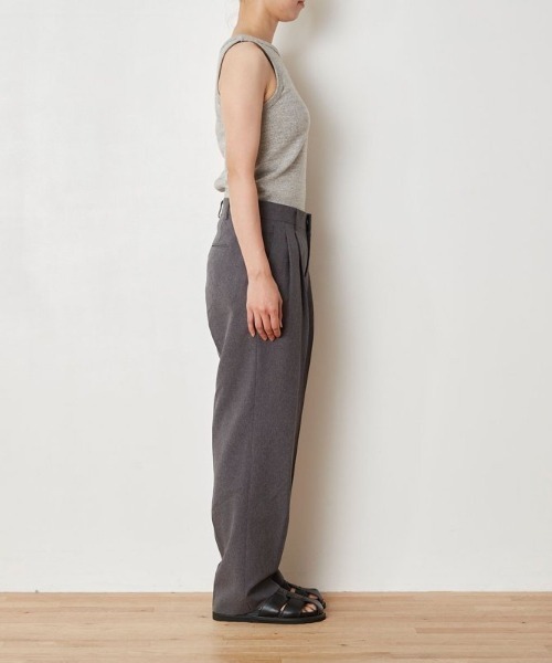 THE SHINZONE（ザ　シンゾーン）の「Shinzone CIRCULAR RIB TT 22MMSCU15（タンクトップ・レディース・ホワイト/グレー/ブラック・FREE）」の16枚目の写真