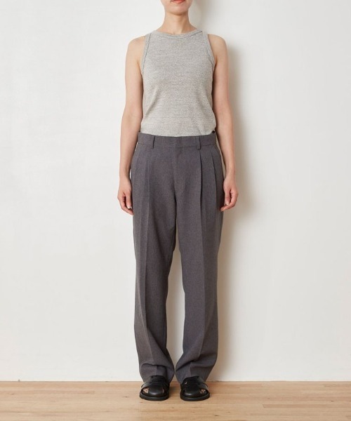 THE SHINZONE（ザ　シンゾーン）の「Shinzone CIRCULAR RIB TT 22MMSCU15（タンクトップ・レディース・ホワイト/グレー/ブラック・FREE）」の14枚目の写真