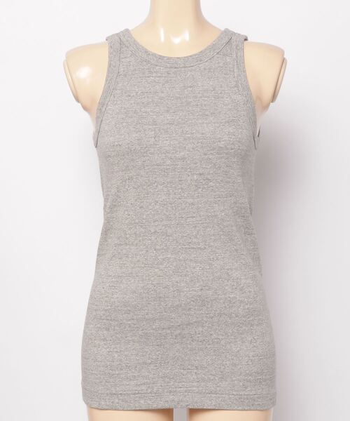 THE SHINZONE（ザ　シンゾーン）の「Shinzone CIRCULAR RIB TT 22MMSCU15（タンクトップ・レディース・ホワイト/グレー/ブラック・FREE）」の5枚目の写真