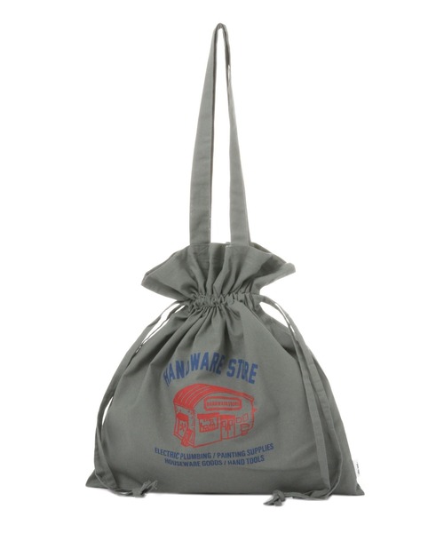 niko and...(ニコアンド)の「オリジナル巾着トートバッグ(トートバッグ・レディース・ベージュ/カーキ/ナチュラル/チャコール/ブルー/ライトブラウン/ピンク/イエロー/スカイブルー・0)」の5枚目の写真