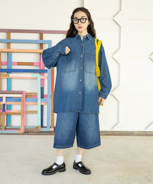 niko and...(ニコアンド)の「オリジナル巾着トートバッグ(トートバッグ・レディース・ベージュ/カーキ/ナチュラル/チャコール/ブルー/ライトブラウン/ピンク/イエロー/スカイブルー・0)」の11枚目の写真