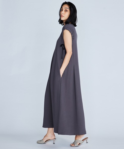 DOUBLE STANDARD CLOTHING（ダブルスタンダードクロージング）の「ヴィンテージレアル裏毛ワンピース（ワンピース・レディース・ブラック/チャコール・36/38）」の4枚目の写真