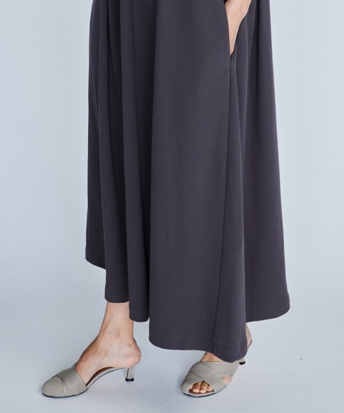 DOUBLE STANDARD CLOTHING（ダブルスタンダードクロージング）の「ヴィンテージレアル裏毛ワンピース（ワンピース・レディース・ブラック/チャコール・36/38）」の11枚目の写真