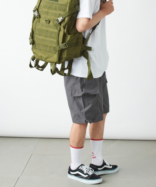 SETUP7(セットアップセブン)の「【SETUP7】ビッグポケットフィッシングカーゴショーツ ハーフパンツ SCCH017(カーゴパンツ・メンズ・グレー/グリーン・4/5)」の13枚目の写真