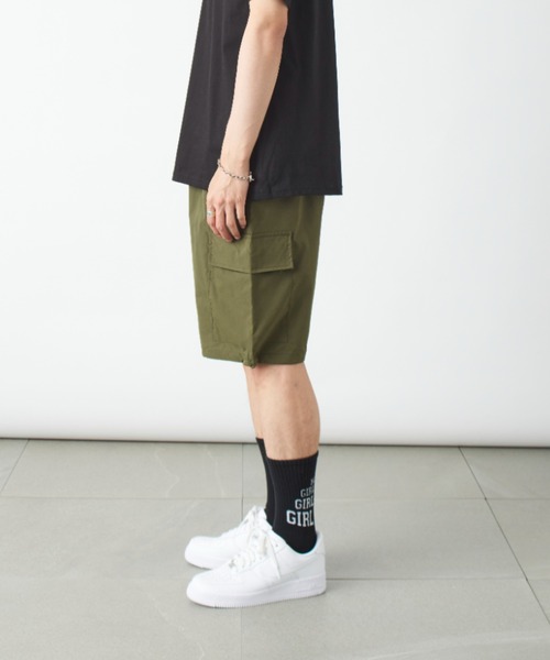 SETUP7(セットアップセブン)の「【SETUP7】ビッグポケットフィッシングカーゴショーツ ハーフパンツ SCCH017(カーゴパンツ・メンズ・グレー/グリーン・4/5)」の16枚目の写真