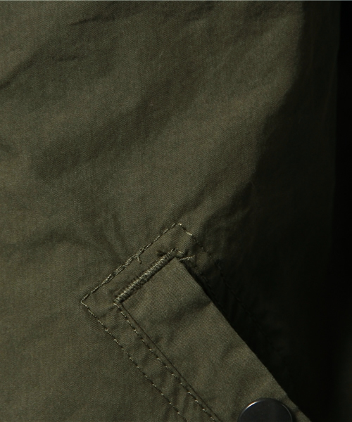 CIAOPANIC（チャオパニック）の「【Ciaopanic】C/NウェザーリバーシブルMA-1（ミリタリージャケット・メンズ・オリーブ/ブラック・LARGE/MEDIUM）」の11枚目の写真