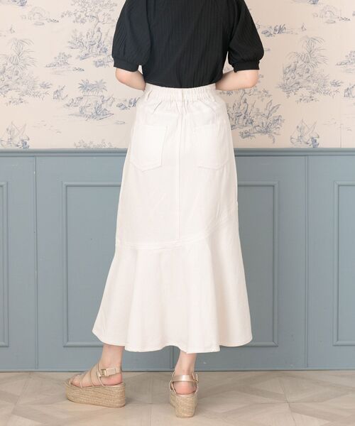 ems excite(エムズエキサイト)の「キリカエマーメイドSK(スカート・レディース・ライトブルー/ブラック/オフホワイト/ブラック系その他・FREE)」の17枚目の写真