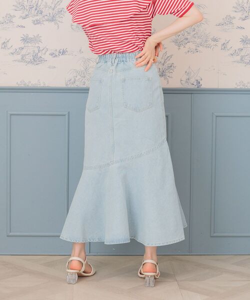 ems excite(エムズエキサイト)の「キリカエマーメイドSK(スカート・レディース・ライトブルー/ブラック/オフホワイト/ブラック系その他・FREE)」の12枚目の写真