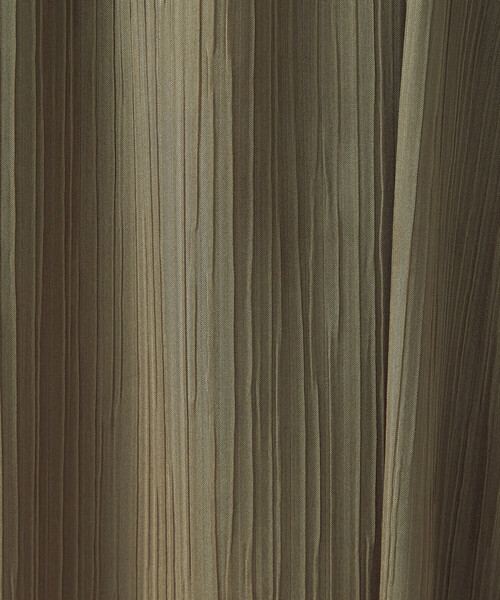 COMME CA ISM(コムサイズム)の「シフォン楊柳 切替 ギャザースカート(スカート・レディース・ダークブラウン/オフホワイト/カーキ/チャコール・S/M/L)」の21枚目の写真