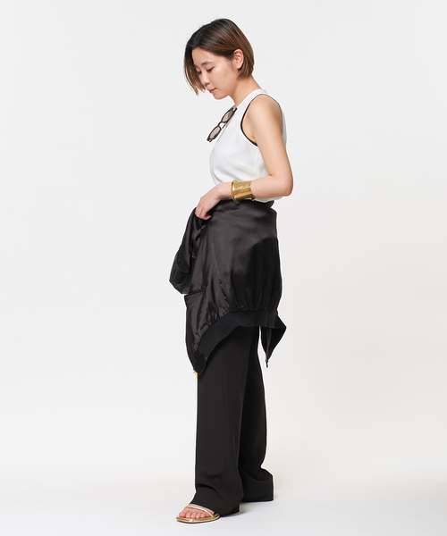 AP STUDIO（エーピーストゥディオ）の「SCENTOF ブライトパンツ（その他パンツ・レディース・ブラック・34/36/40/38）」の15枚目の写真