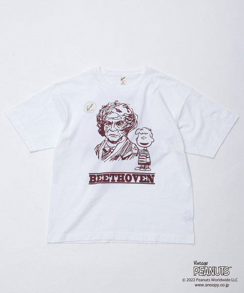 PEANUTS(ピーナッツ)の「【PEANUTS×SPORTS WEAR by relume】別注 SPECIAL 18/-OE 半袖Tシャツ(Tシャツ/カットソー・メンズ・ホワイト/ブラック/ピンク/イエロー/グリーン・M/L/XL)」の2枚目の写真