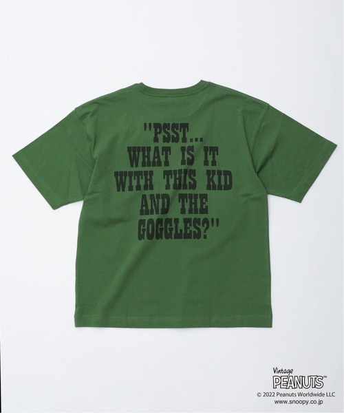 PEANUTS(ピーナッツ)の「【PEANUTS×SPORTS WEAR by relume】別注 SPECIAL 18/-OE 半袖Tシャツ(Tシャツ/カットソー・メンズ・ホワイト/ブラック/ピンク/イエロー/グリーン・M/L/XL)」の20枚目の写真