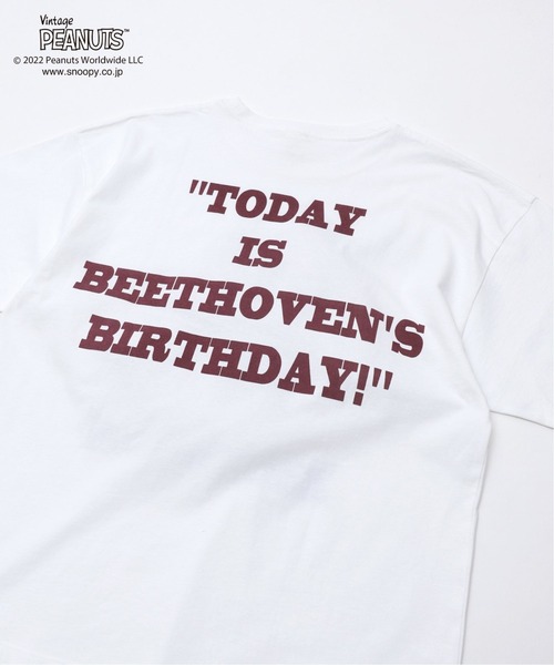 PEANUTS(ピーナッツ)の「【PEANUTS×SPORTS WEAR by relume】別注 SPECIAL 18/-OE 半袖Tシャツ(Tシャツ/カットソー・メンズ・ホワイト/ブラック/ピンク/イエロー/グリーン・M/L/XL)」の17枚目の写真