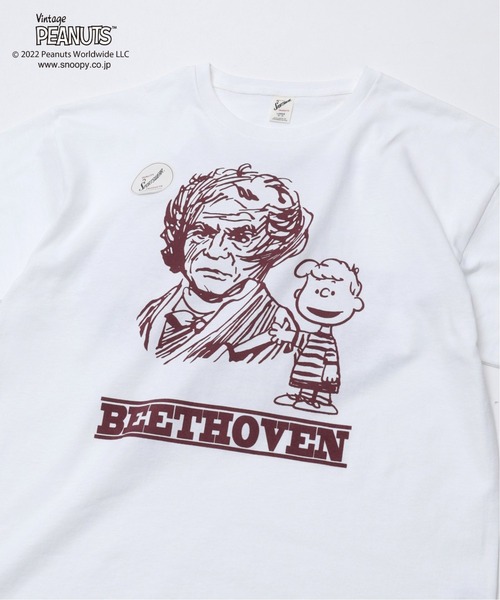 PEANUTS(ピーナッツ)の「【PEANUTS×SPORTS WEAR by relume】別注 SPECIAL 18/-OE 半袖Tシャツ(Tシャツ/カットソー・メンズ・ホワイト/ブラック/ピンク/イエロー/グリーン・M/L/XL)」の16枚目の写真