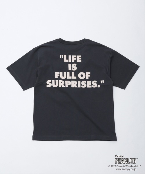 PEANUTS(ピーナッツ)の「【PEANUTS×SPORTS WEAR by relume】別注 SPECIAL 18/-OE 半袖Tシャツ(Tシャツ/カットソー・メンズ・ホワイト/ブラック/ピンク/イエロー/グリーン・M/L/XL)」の11枚目の写真